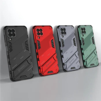 For Samsung Galaxy A22 Case Cover for Samsung Galaxy A22 4G 5G Protective Cover Punk Armor Shell Kickstand Hard Phone Case Capa