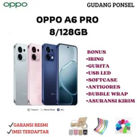 OPPO A6 PRO 4G 8/128GB Garansi Resmi + Bonus Pink