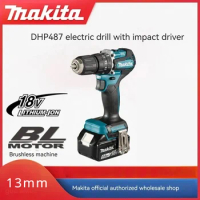 Makita DHP487 13mm 18V Li-Ion LXT Brushless Driver rechargeable brushless screwdriver impact electric power drill cordless