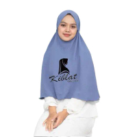 Bergo Instan Crinkle Airflow Premium L NON PET TALI Santai Jilbab Panjang Muslim Variasi