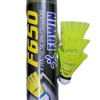 Quả cầu lông nhựa FUWIN F650 - Ống 6 quả, thích hợp cho tập luyện và thi đấu phong trào Cán Vợt Nam 