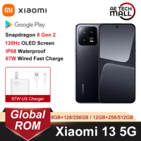 Xiaomi 13 5G Global ROM Snapdragon 8 Gen 2 50MP Triple Leica Camera 120Hz AMOLED Display 67W Charger Mi 13 IP68
