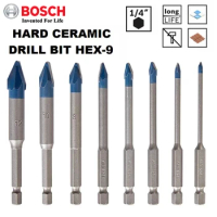 Bosch HEX-9 Hard Ceramic Tile Drill Bit Hole 3/4/5/6/7/8/10/12 mm Glass Hexagonal Shank Hard Ceramic Tile Drill Bit