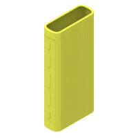 Silicone Protector Case Cover Skin Sleeve Bag for New Xiaomi 2 10000mAh Dual USB Power Bank Powerbank Accessory