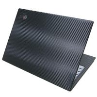 【Ezstick】Lenovo ThinkPad X1 Nano Gen1 黑色卡夢紋機身貼(含上蓋貼、鍵盤週圍貼、底部貼)