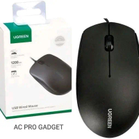 Ugreen MU007 Wired Ergonomic Mouse Black Computer Office