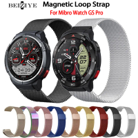เหมาะสําหรับ mibro watch gs pro สายนาฬิกาข้อมือ สเตนเลส แม่เหล็ก Mibro Watch GS Pro