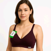 BH Sport Guffy BRA Wanita Bahan Katun Halus Tanpa Kawat Dan Busa Uk 32-34-36-38-40-42/BRA/BH