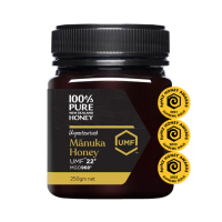 【紐西蘭恩賜】麥蘆卡蜂蜜Manuka UMF22 MGO968 1瓶(250公克)