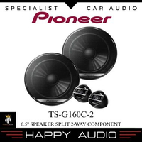Speaker Split 2-Way Component 6.5 Inch Pioneer TS-G160C-2 Speaker Pintu Mobil Original