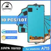 10 Piece/Lot OLED For Samsung Galaxy A71 A715 SM-A715F SM-A715F/DS SM-A715W LCD Display Digitizer Touch Screen Assembly