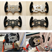 Carbon Fiber/Aluminum Alloy F1 Steering Wheel Adapter Plate Mod For Thrustmaster T300RS /GT/599 Simracing Car Game Parts Kit