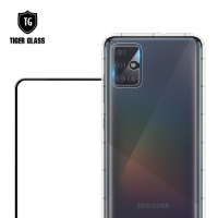 T.G Samsung Galaxy A51 手機保護超值3件組(透明空壓殼+鋼化膜+鏡頭貼)