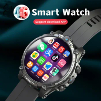 V20max Smart Watch 4gb+128gb Men Dual Camera Hd Video Call Watch Wifi Adult Sports Pedometer Phone 4g SIM Card Android Version