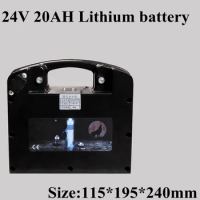24V 20Ah Lithium Li-ion Rechargeable Battery Pack for Electric Wheelchair Power Wheelchair Folding Electric Wheelchair+2A Charge