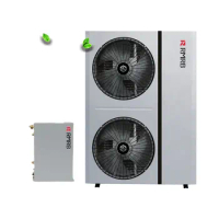 Europe Split DC Inverter Heat Pump Water Heater 15KW 18KW 23KW 25KW Air source heat pump using R32 R410a environmental refrigera