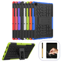 Anime Silicone Case for Samsung Galaxy Tab A7 A 7 10.4 2020 Cover SM-T500/T505/T507 Armor Stand Galaxy Tab A7 Shockproof Holder