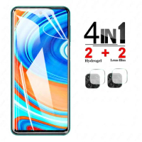 Full Cover Soft Hydrogel For Xiaomi Redmi Note 9 Pro Screen Protector Tempered Glass on Redmi Note9pro Note 9pro Camera Lens