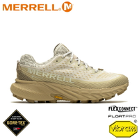 【MERRELL 美國 女 AGILITY PEAK 5 GORE-TEX 防水輕量越野健行鞋《奶茶棕》】 ML067796