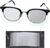 10 Pack Glasses Translucent Eye Patch for Glasses Vision Patching for Lazy Eye Amblyopia Strabismus 