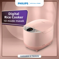 Philips Philips Digital Rice Cooker 1.8 L HD4515/90 Pink Soft Blossom