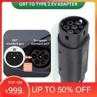Adapter Charger Mobil Listrik Type 2 to GB/T dan GB/T to Type 2 Charger EV Wuling Air Ioniq Adaptor 
