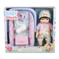 【ToysRUs 玩具反斗城】Baby Blush 親親寶貝 13吋娃娃搖椅配件組