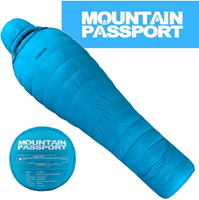 展示品出清 六折特價 Mountain passport Ultralight II 800FP 鵝絨睡袋 800012 海風藍