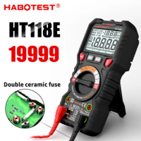 HABOTEST HT118E Digital Multimeter 20000 Counts True Rms NCV HZ Multimeters Transistor Tester Voltim