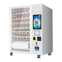 S4 vending machine with 21.5 inch touch screen Frozen Food Fast Food Elevator Vending Machines For Retail Items
