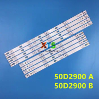 8pcs x LED Backlight Strip For TCL 50'' TV 50HR330M05A9 50HR330M04A9 4C-LB5004-HR13J 4C-LB5005-HR03J L50E5800A-UD 50D2900 A B