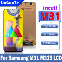 6.4'' incell For Samsung M31 LCD M315 Display Touch Screen Digitizer Assembly For Samsung M315 M315F M315F/DS Display