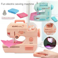 HTVRONT Mini Sewing Machine Electric Dual Speed Portable Sewing Machine  with Extension Table, Foot Pedal, Light for Beginners - AliExpress