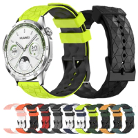 Silicone Straps For Huawei Watch GT4 GT 3 GT2 2 42mm 46mm Smart Watch Honor Magic watch Wristband Accessories Wrist Strap Correa