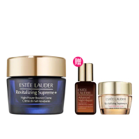 【Estee Lauder 雅詩蘭黛】年輕無敵一夜修護膠原霜75ml(膠原藍霜/晚霜/撫紋)