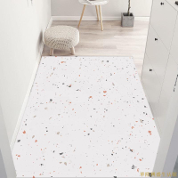 客製化 地毯地墊 可擦洗 PVC皮革素色地墊 防水防油防滑地墊 入戶門廚房客廳地墊免洗