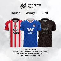 Jersey NasSunderland Home Away 3rd 2025 2026 Jersey Futsal Custom Jersey Bola CUstom