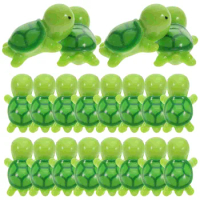 Mini Tortoise Bonsai Decors Bonsai Miniature Animals Figurines Mini Sea Turtle Models