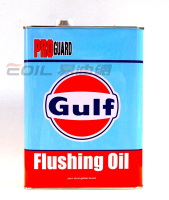 GULF FLUSHING OIL 引擎清洗劑 日本鐵罐 4L
