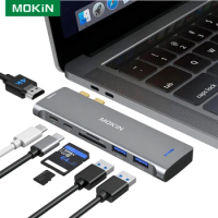 USB C Adapter for MacBook Pro 2022 2021 2020, MacBook Pro USB Adapter, 7 in 2 MacBook Pro Accessories for MacBook Pro/Air M1M2