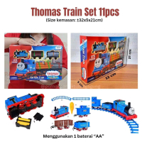 Thomas Train Set 11pcs dengan 1 Baterai AA