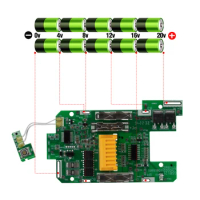 For Makita 18V BL1860 BL1850 Protection Plate Power Tool Li-ion Battery BMS PCB Charging Protection Board