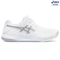 【asics 亞瑟士】GEL-RESOLUTION 9 女款 溫網配色 寬楦 網球鞋(1042A226-100)