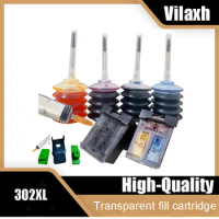 Vilaxh 302XL Ink Cartridge Replacement For HP 302 XL Deskjet 1110 2130 1112 3630 3632 Officejet 3830 3831 3833