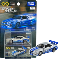 【Fun心玩】TM21073 正版 TOMICA 無極限 PRM08 玩命關頭 BNR34 GTR 多美小汽車 模型車