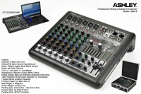 Mixer Ashley New SMR6 / SMR 6 Channel Koper Soundcard Recording PC ORI