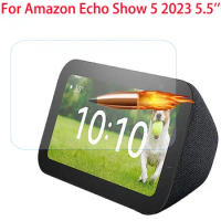 HD Tempered Glass Screen Protector For Amazon Echo Show 5 2023 5.5 inch 3rd Tablet Protective Film For Echo Show 5 2023 3rd