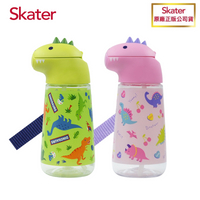 【Skater】恐龍吸管水壺420ml 兒童水壺 幼童水壺 幼稚園水壺 水壺配件