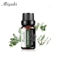 10ML Eucalyptus Pure Plant Essential oils for Humidifier Aroma Diffuser Oil Massage Spa Bath Fragrance with Droppers