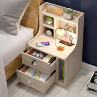 床頭櫃 北歐床頭櫃簡約現代收納櫃簡易臥室ins風床邊小櫃子置物架經濟型